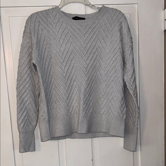 Truth By Republic Chevron Soft Sweater Size Small Soft Silky Feel Preppy - Picture 1 of 13